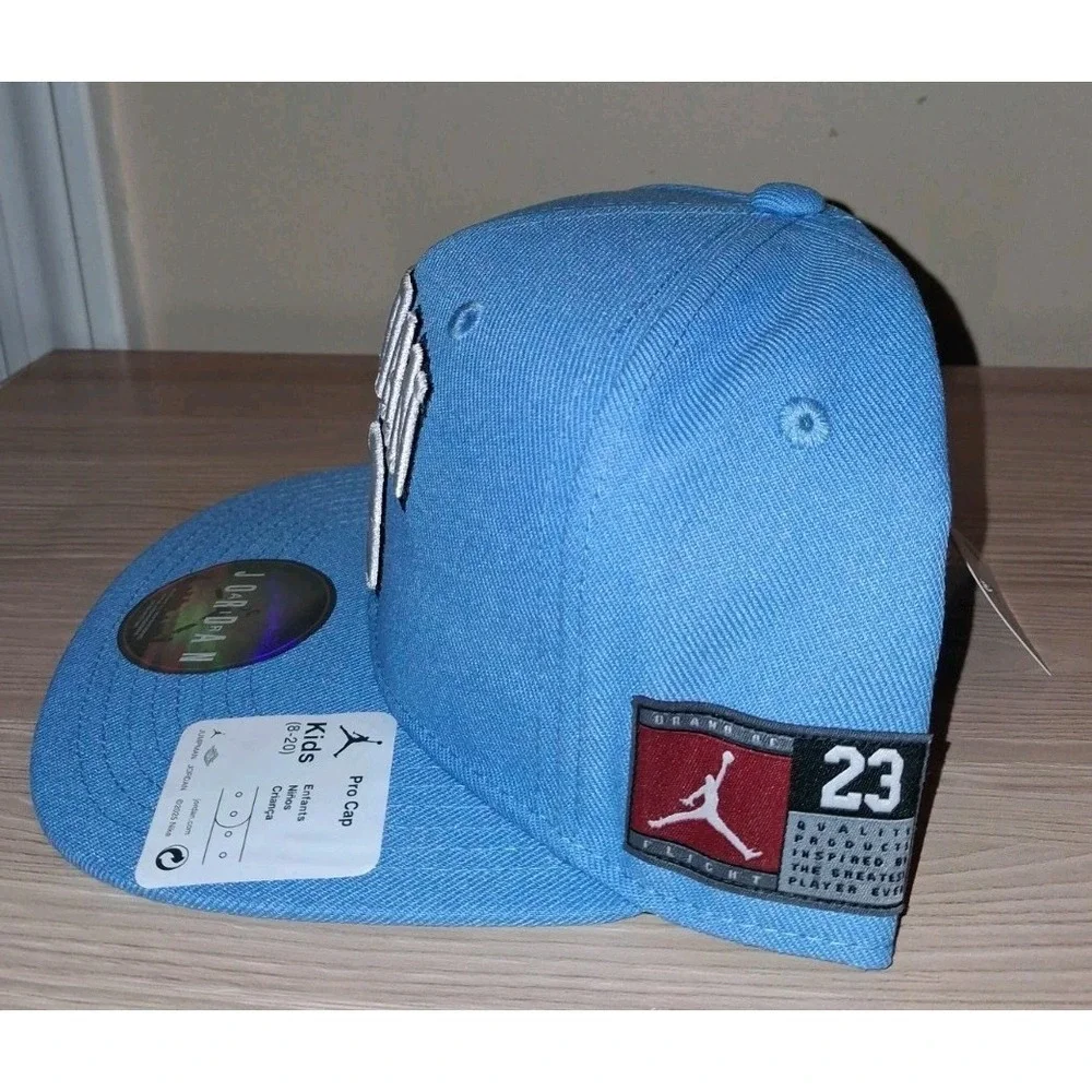 Jordan Kids' Jersey Flat Brim Adjustable Hat Size 8-20